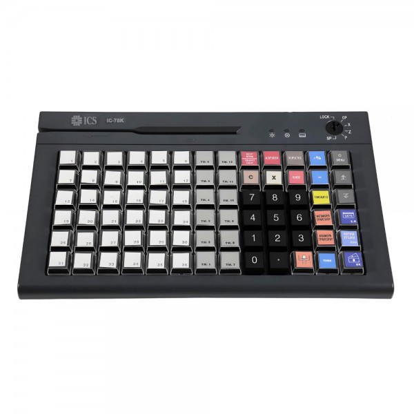 IC-78K external keyboard for restaurant Infopos